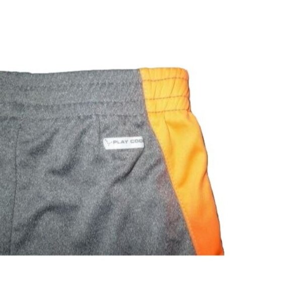 Jumping Beans Play Cool Boys Activewear Running Gray Orange White Shorts 24M - Picture 4 of 4